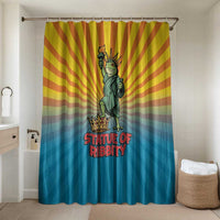 Lady Liberty Portland Frog Bathroom Set Frog Protest No Kings In America - Wonder Print Shop