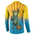 Lady Liberty Portland Frog Button Sweatshirt Frog Protest No Kings In America - Wonder Print Shop
