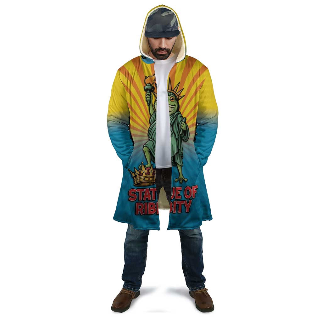 Lady Liberty Portland Frog Cloak Frog Protest No Kings In America - Wonder Print Shop