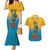 Lady Liberty Portland Frog Couples Matching Mermaid Dress and Hawaiian Shirt Frog Protest No Kings In America - Wonder Print Shop