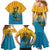 Lady Liberty Portland Frog Family Matching Mermaid Dress and Hawaiian Shirt Frog Protest No Kings In America - Wonder Print Shop