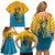 Lady Liberty Portland Frog Family Matching Off Shoulder Short Dress and Hawaiian Shirt Frog Protest No Kings In America - Wonder Print Shop