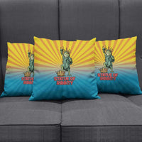 Lady Liberty Portland Frog Pillow Cover Frog Protest No Kings In America - Wonder Print Shop