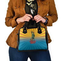 Lady Liberty Portland Frog Shoulder Handbag Frog Protest No Kings In America - Wonder Print Shop