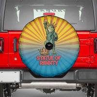 Lady Liberty Portland Frog Spare Tire Cover Frog Protest No Kings In America - Wonder Print Shop