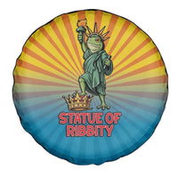 Lady Liberty Portland Frog Spare Tire Cover Frog Protest No Kings In America - Wonder Print Shop