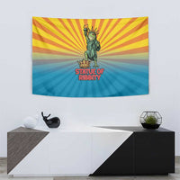 Lady Liberty Portland Frog Tapestry Frog Protest No Kings In America - Wonder Print Shop