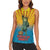 Lady Liberty Portland Frog Women Sleeveless Polo Shirt Frog Protest No Kings In America - Wonder Print Shop