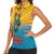 Lady Liberty Portland Frog Women Sleeveless Polo Shirt Frog Protest No Kings In America - Wonder Print Shop