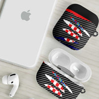Croatia Beast AirPods Case Ripped Flag Graphic - Wonder Print Shop