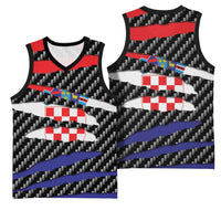 Croatia Beast Basketball Jersey Ripped Flag Graphic - Wonder Print Shop