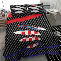 Croatia Beast Bedding Set Ripped Flag Graphic - Wonder Print Shop