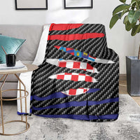 Croatia Beast Blanket Ripped Flag Graphic - Wonder Print Shop