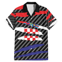 Croatia Beast Family Matching Mermaid Dress and Hawaiian Shirt Ripped Flag Graphic - Wonder Print Shop