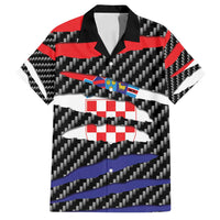 Croatia Beast Family Matching Puletasi and Hawaiian Shirt Ripped Flag Graphic - Wonder Print Shop