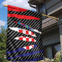 Croatia Beast Garden Flag Ripped Flag Graphic - Wonder Print Shop