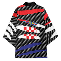 Croatia Beast Kimono Ripped Flag Graphic - Wonder Print Shop