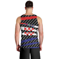 Croatia Beast Men Tank Top Ripped Flag Graphic - Wonder Print Shop