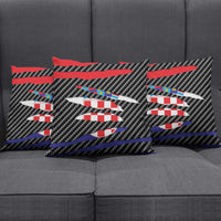 Croatia Beast Pillow Cover Ripped Flag Graphic - Wonder Print Shop