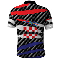 Croatia Beast Polo Shirt Ripped Flag Graphic - Wonder Print Shop