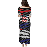 Croatia Beast Puletasi Ripped Flag Graphic - Wonder Print Shop