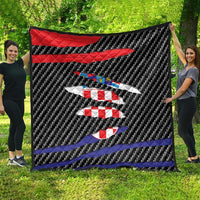 Croatia Beast Quilt Ripped Flag Graphic - Wonder Print Shop