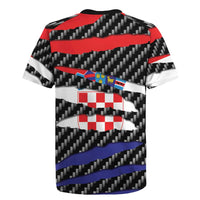 Croatia Beast Rugby Jersey Ripped Flag Graphic - Wonder Print Shop