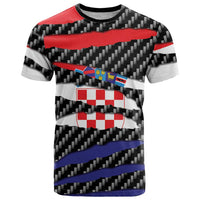 Croatia Beast T Shirt Ripped Flag Graphic - Wonder Print Shop
