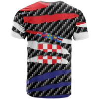 Croatia Beast T Shirt Ripped Flag Graphic - Wonder Print Shop