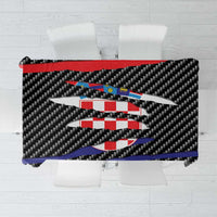 Croatia Beast Tablecloth Ripped Flag Graphic - Wonder Print Shop