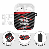 Poland Beast AirPods Case Ripped Flag Graphic - Wonder Print Shop
