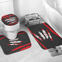 Poland Beast Bathroom Set Ripped Flag Graphic - Wonder Print Shop