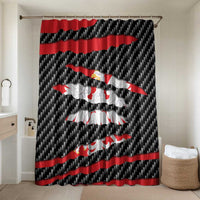 Poland Beast Bathroom Set Ripped Flag Graphic - Wonder Print Shop