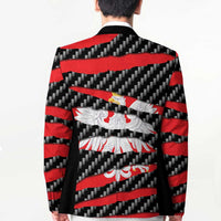 Poland Beast Blazer Ripped Flag Graphic - Wonder Print Shop