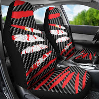 Poland Beast Car Seat Cover Ripped Flag Graphic - Wonder Print Shop