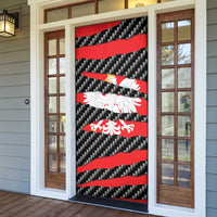 Poland Beast Door Cover Ripped Flag Graphic - Wonder Print Shop