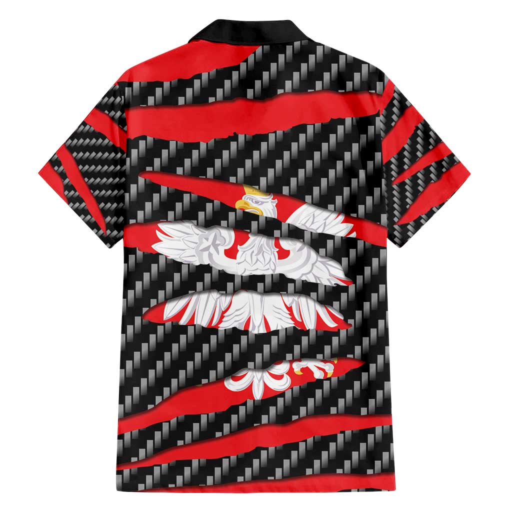 Poland Beast Hawaiian Shirt Ripped Flag Graphic - Wonder Print Shop