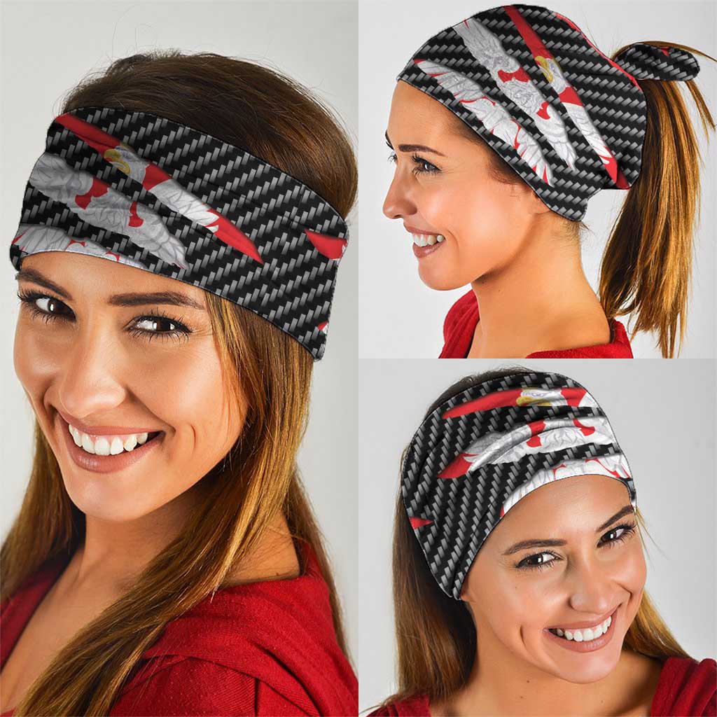 Poland Beast Neck Gaiter Ripped Flag Graphic - Wonder Print Shop