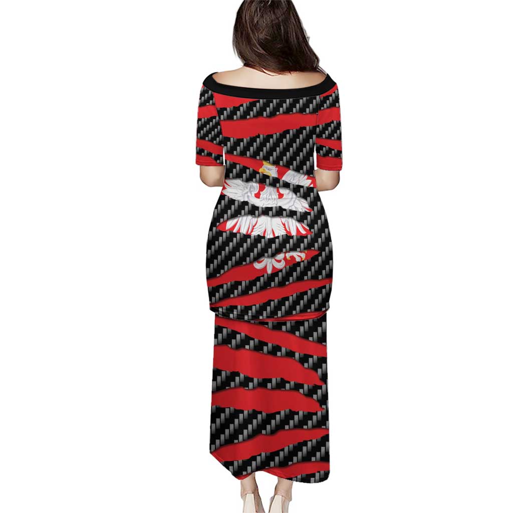 Poland Beast Puletasi Ripped Flag Graphic - Wonder Print Shop