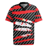 Poland Beast Rugby Jersey Ripped Flag Graphic - Wonder Print Shop