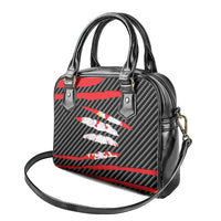 Poland Beast Shoulder Handbag Ripped Flag Graphic - Wonder Print Shop