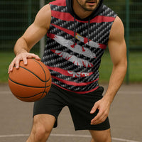 Poland Beast Sleeveless Hoodie Ripped Flag Graphic - Wonder Print Shop