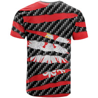 Poland Beast T Shirt Ripped Flag Graphic - Wonder Print Shop