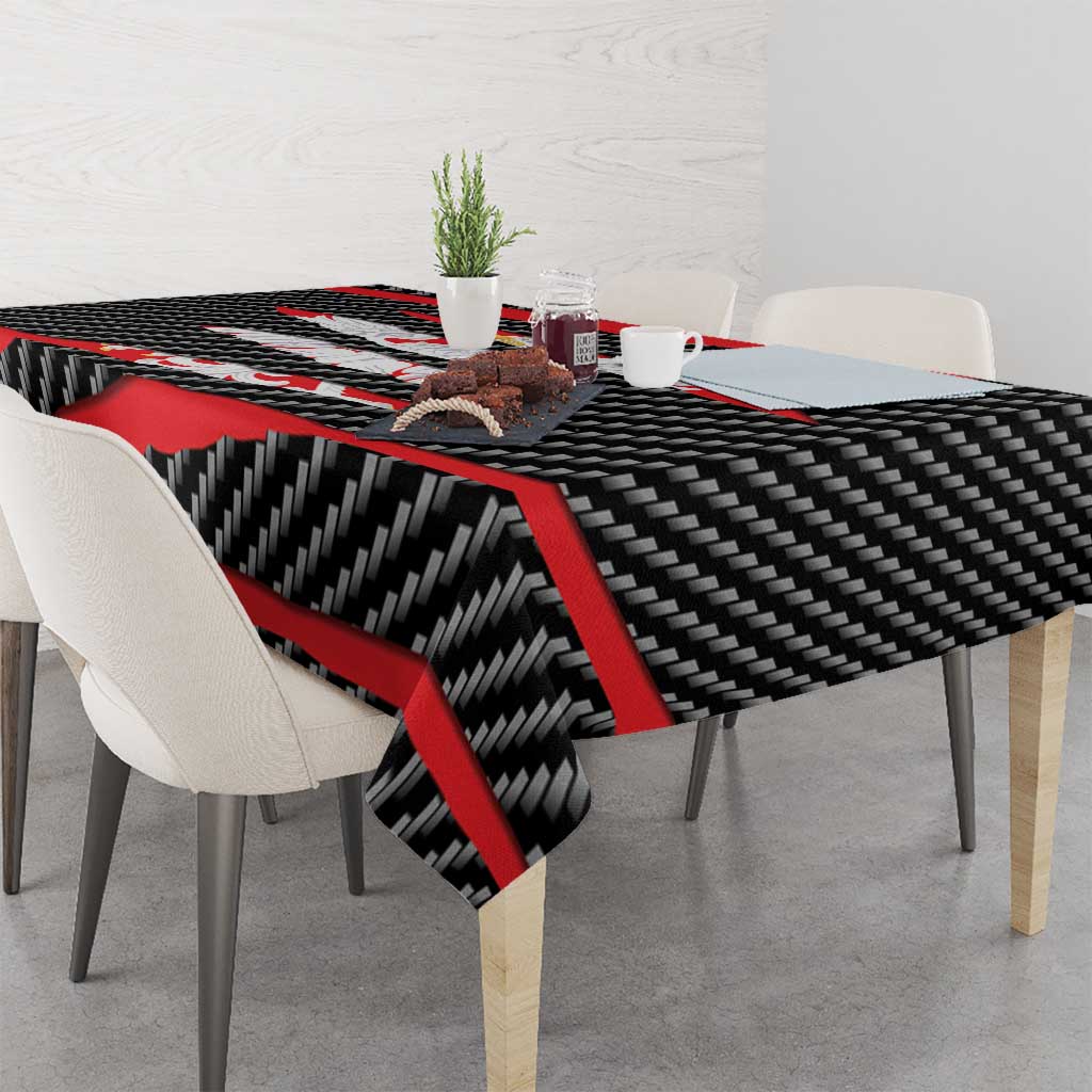 Poland Beast Tablecloth Ripped Flag Graphic - Wonder Print Shop