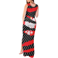 Poland Beast Tank Maxi Dress Ripped Flag Graphic - Wonder Print Shop