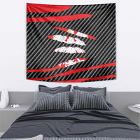 Poland Beast Tapestry Ripped Flag Graphic - Wonder Print Shop