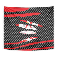 Poland Beast Tapestry Ripped Flag Graphic - Wonder Print Shop