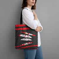Poland Beast Tote Bag Ripped Flag Graphic - Wonder Print Shop