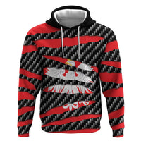 Poland Beast Zip Hoodie Ripped Flag Graphic - Wonder Print Shop