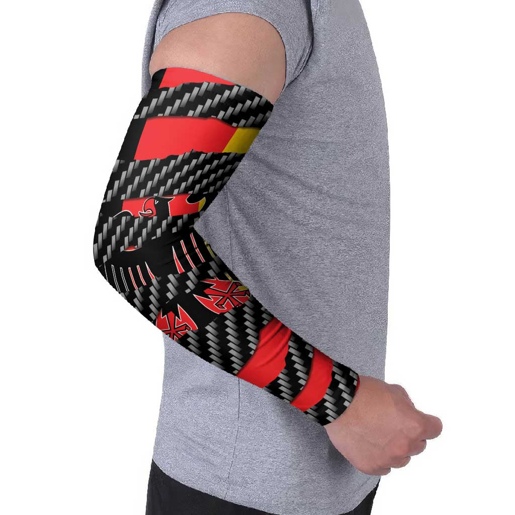 Germany Beast Arm Sleeves Ripped Flag Graphic - Wonder Print Shop